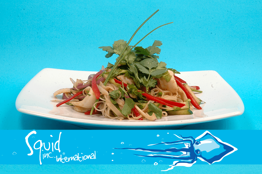 Squid Inc Int. 011-Calamari-Glass-Noodle-Salad